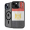 Egyptian Flag Distressed iPhone 14 Kickstand Case